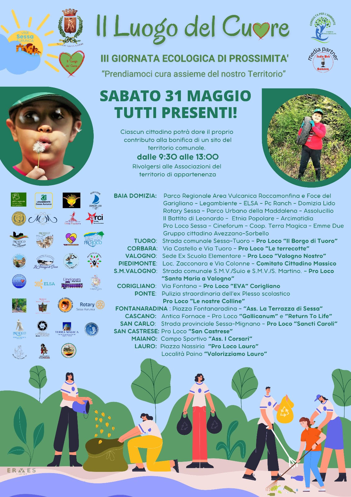 IL LUOGO DEL CUORE – III GIORNATA ECOLOGICA DI PROSSIMITA’