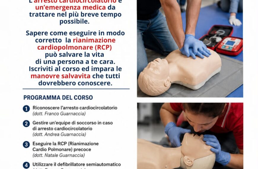 CORSO BLSD PER LA CITTADINANZA ANNO 2026